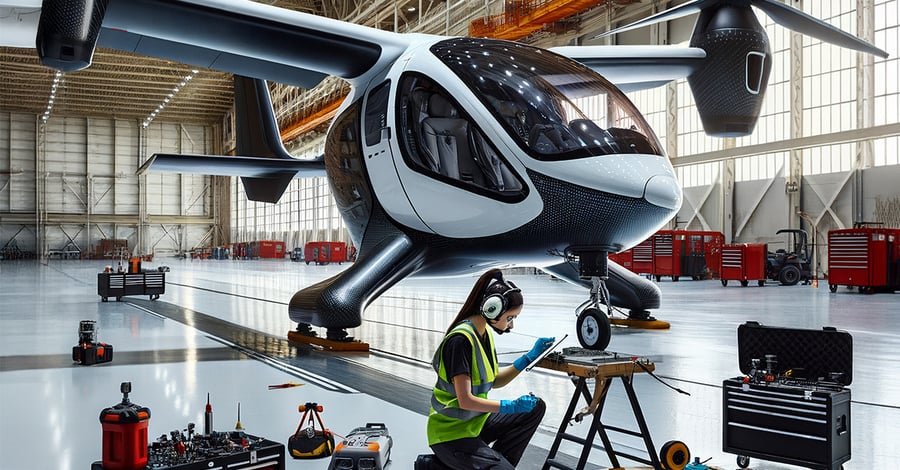 Taking Flight: How Technology is Revolutionizing eVTOL Maintenance